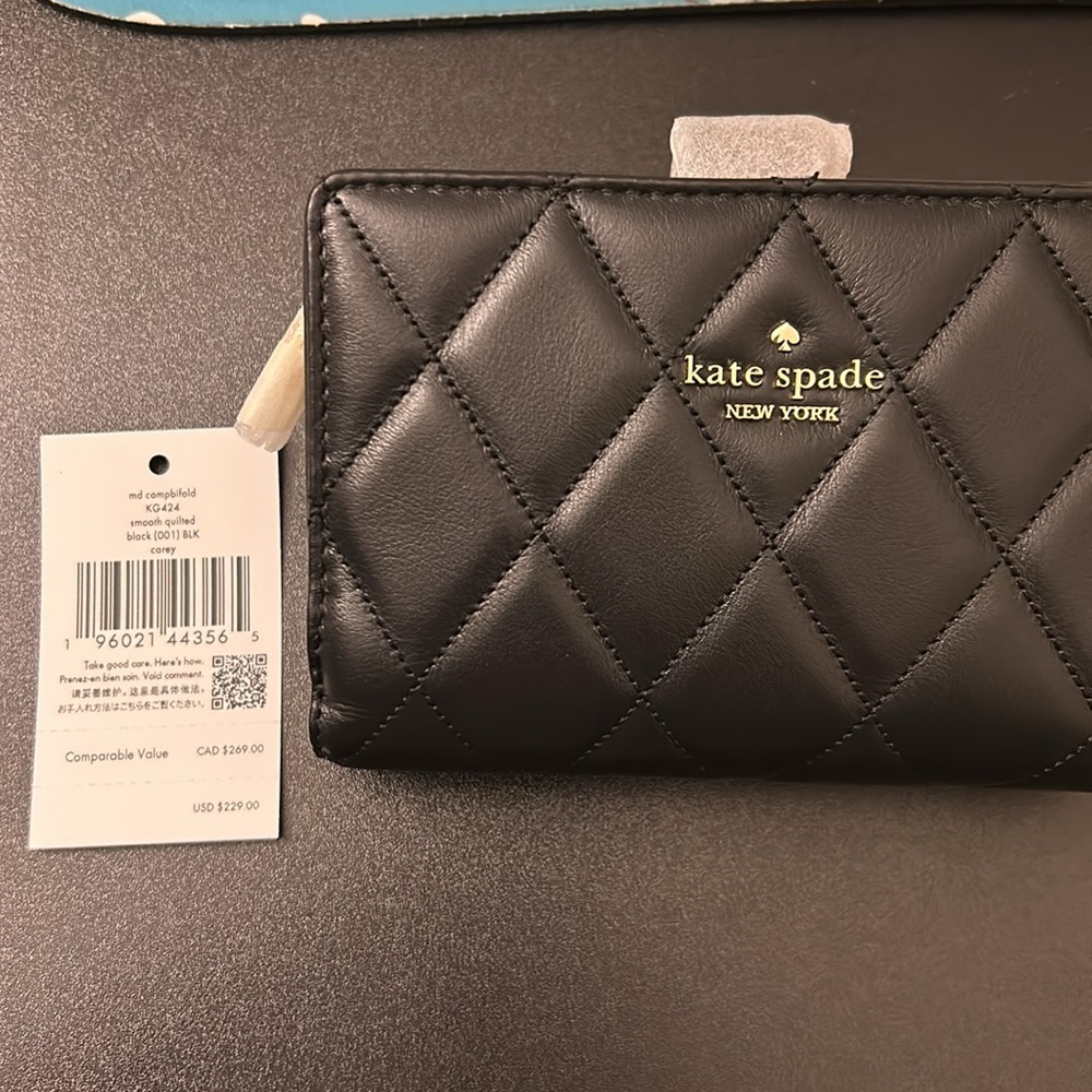 Kate Spade Carey Medium Compact Bifold Wallet - Picture 5 of 6